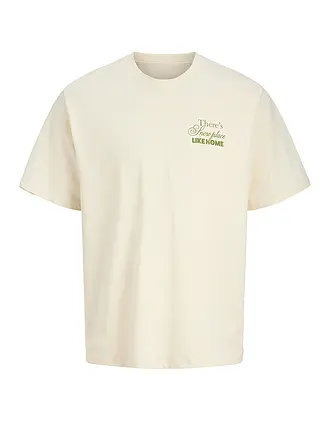 JACK & JONES | T-Shirt JORHOLIDAY | beige